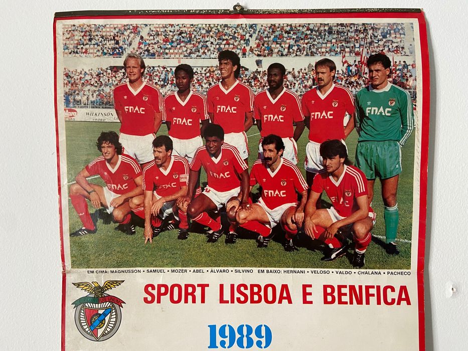 Calendário de parede Benfica
