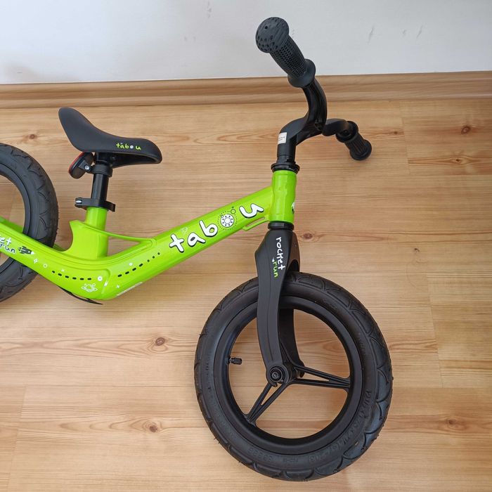 Rowerek biegowy Tabou Rocket Run Zielony Rakieta