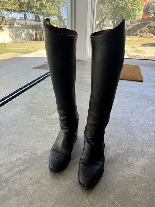 Botas de montar a cavalo