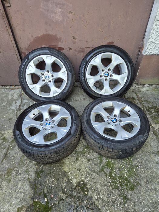 Koła zimowe BMW X1 5x120 Pirelli 225/50 R17 Jak Nowe