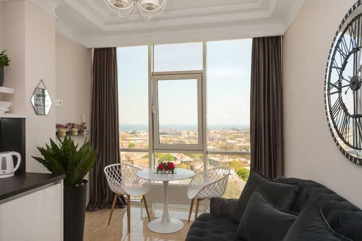 Сдам стильную квартиру в центре города 17 Жемчужина на Асташкина