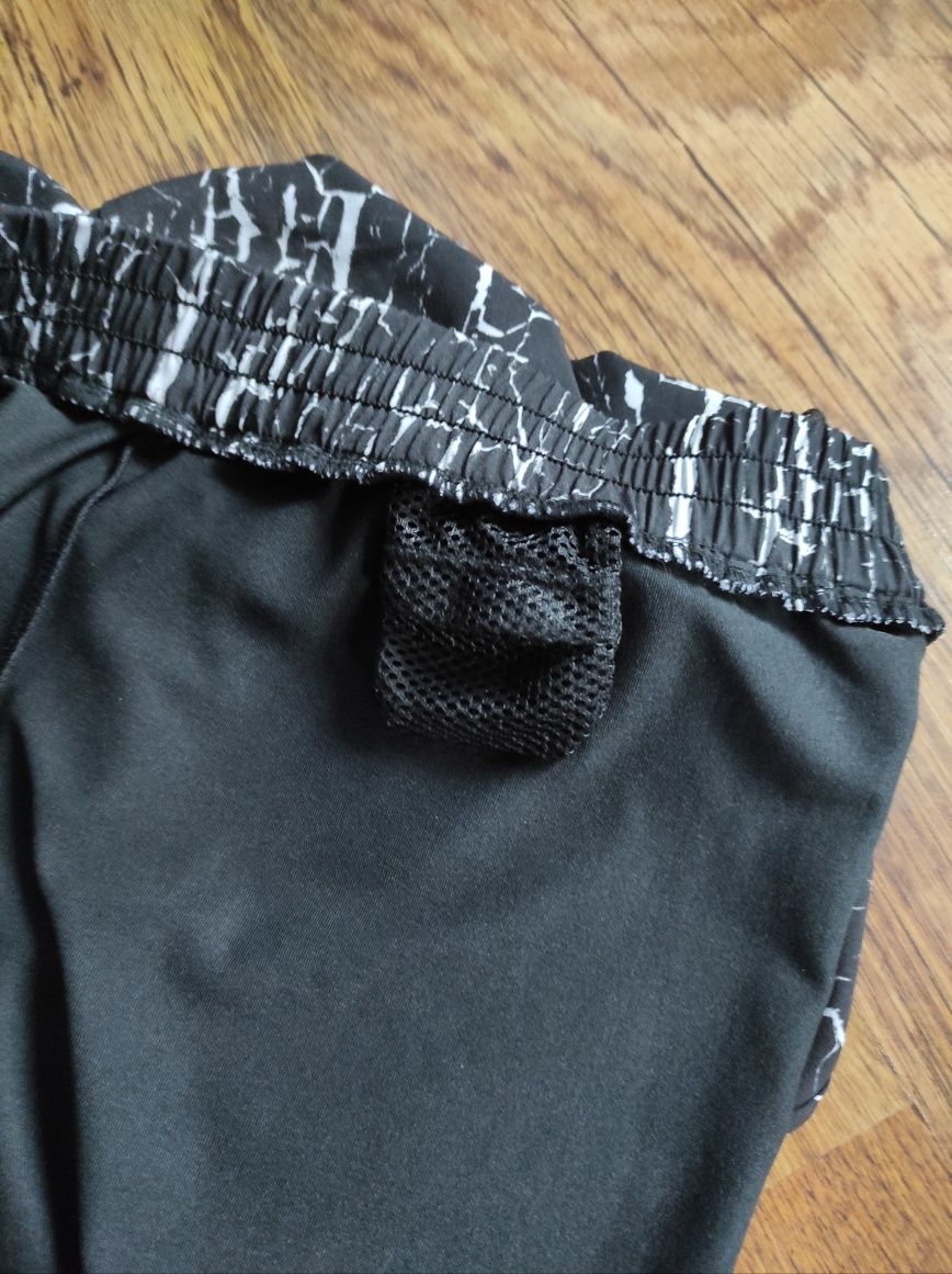 Even &Odd спортивні шорти S 2в1, бігові XS, подвійні як Nike
