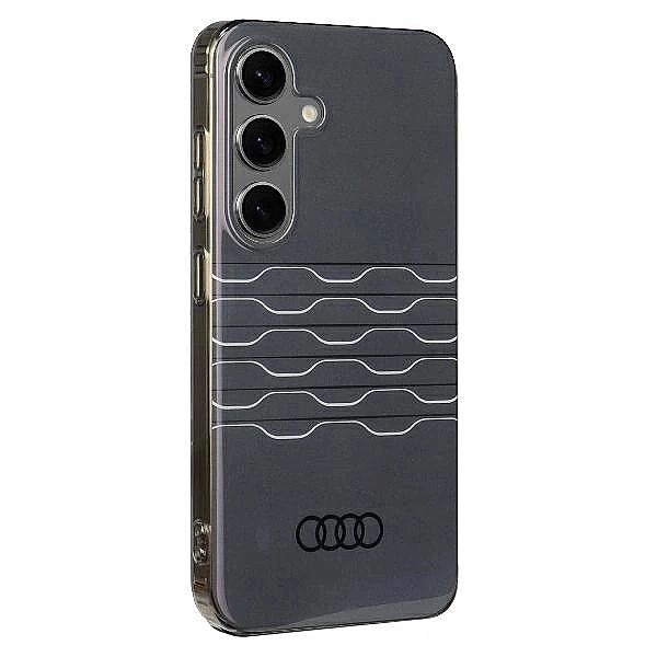 Etui Audi IML Geometric Pattern Case na Samsung Galaxy S24 - czarne