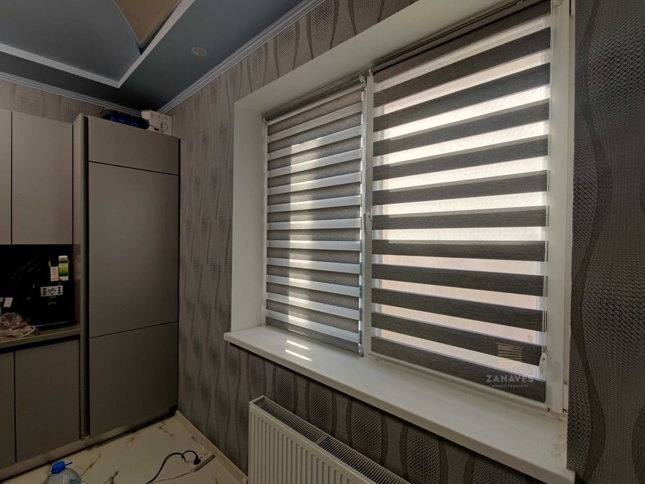 Рулонные шторы, тканинні ролети, ролеты день ночь, жалюзи, римские