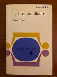 "Textos Escolhidos", de Fernão Lopes