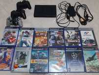 PS2 Com comandos e Jogos - Negociavel