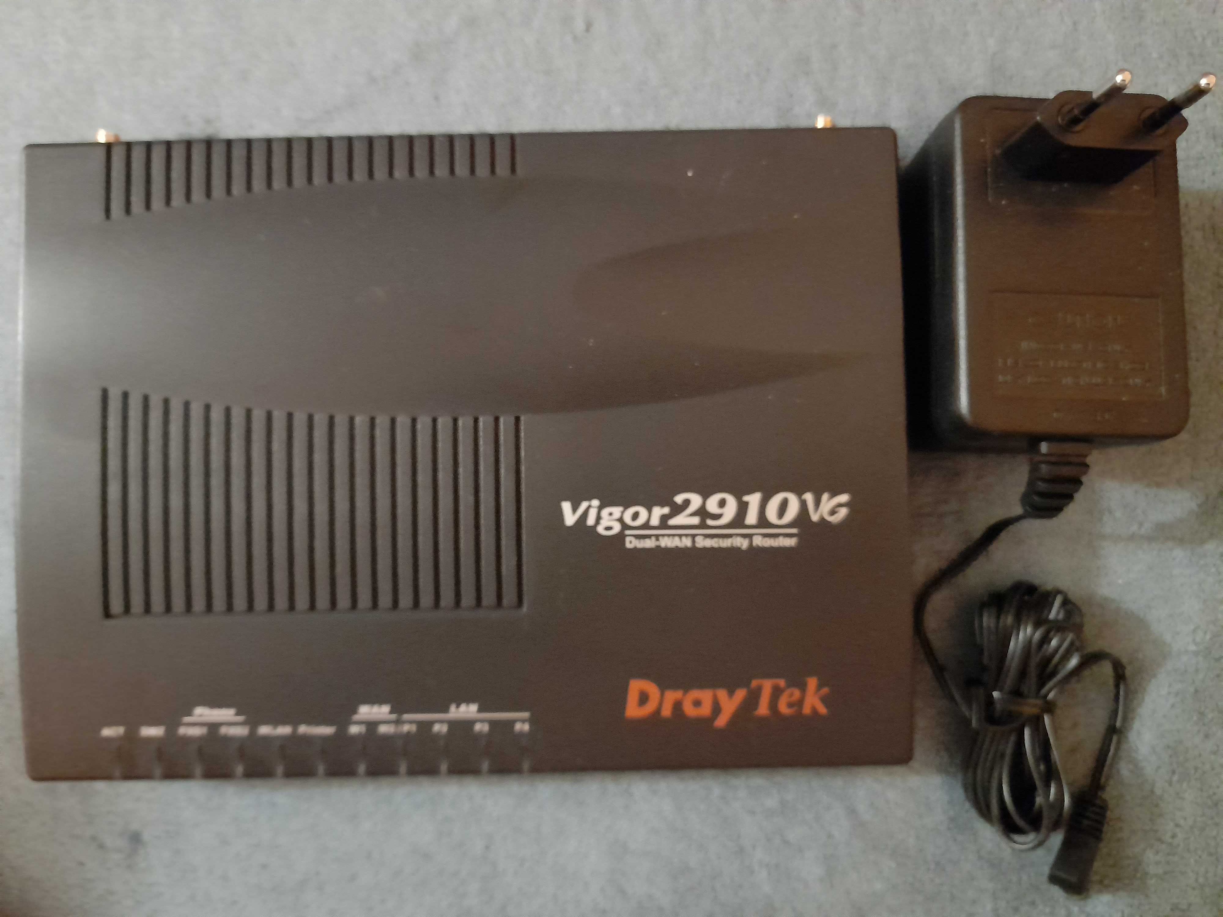 DrayTek Vigor 2910VG - 2x WAN, 4x LAN