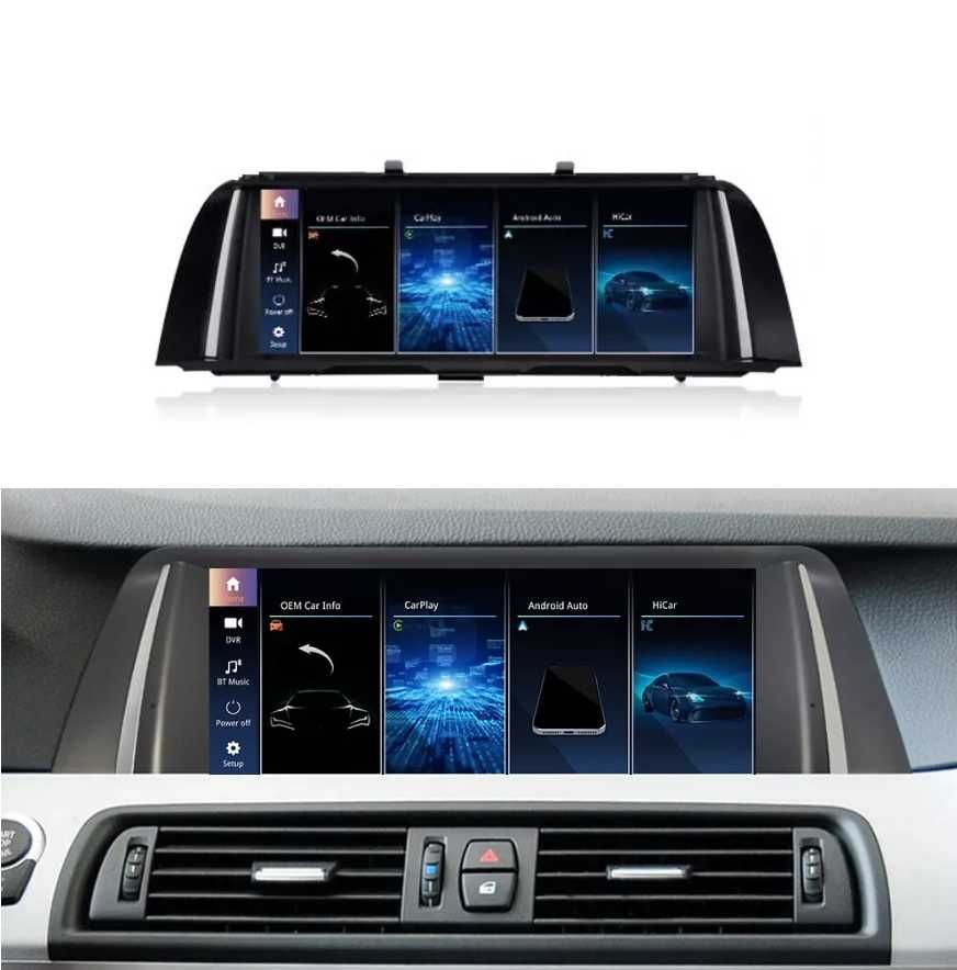 EKRAN ANDROID AUTO CARPLAY iphone linux do BMW F10 F11 System NBT