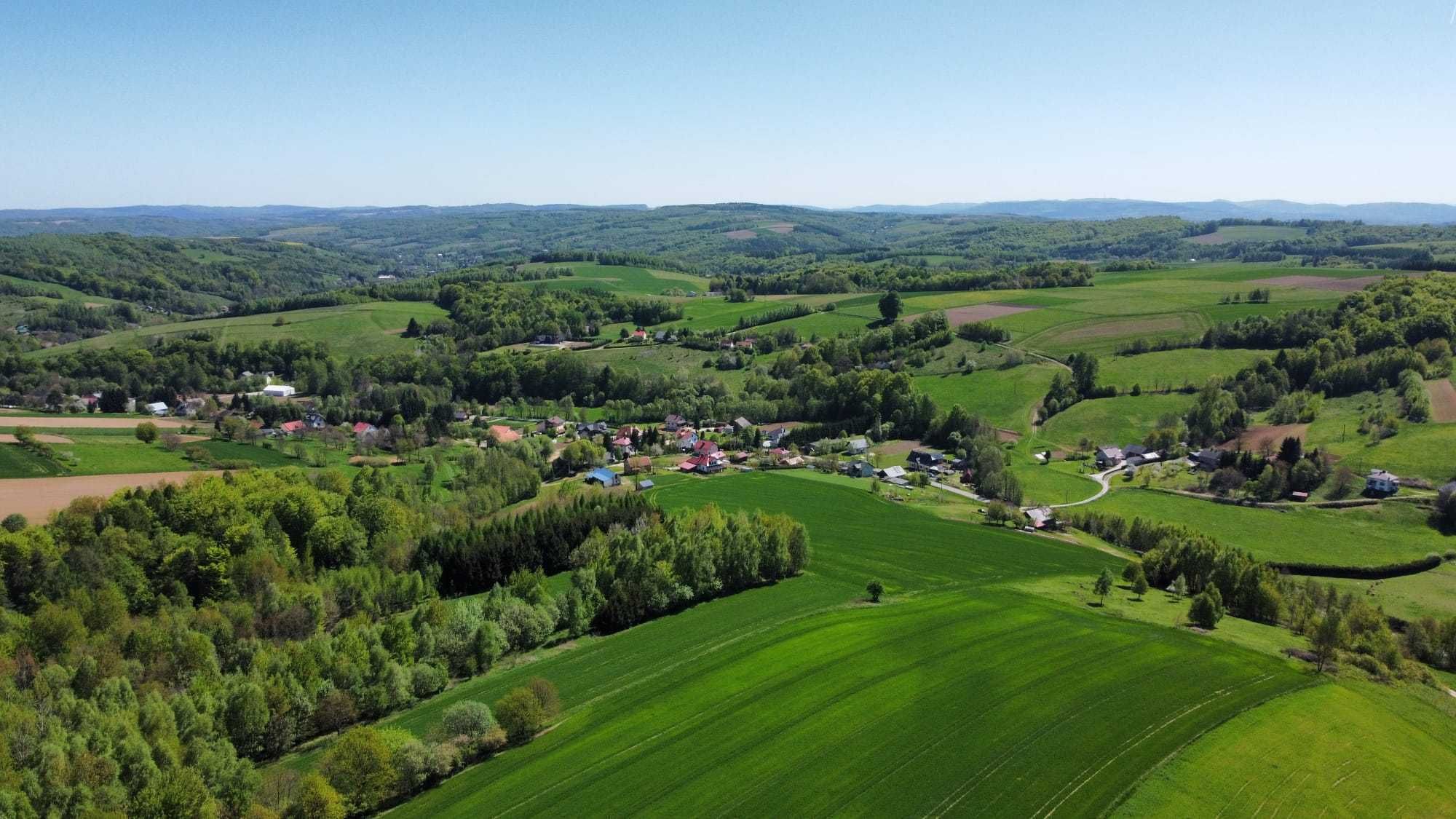 Widokowa działka budowlana - Pstrągowa, 3757m2