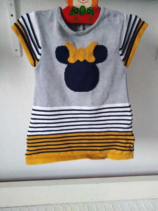 Camisola/vestido curto sem mangas Disney Baby