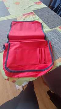 Czerwona torba na laptopa  43x30