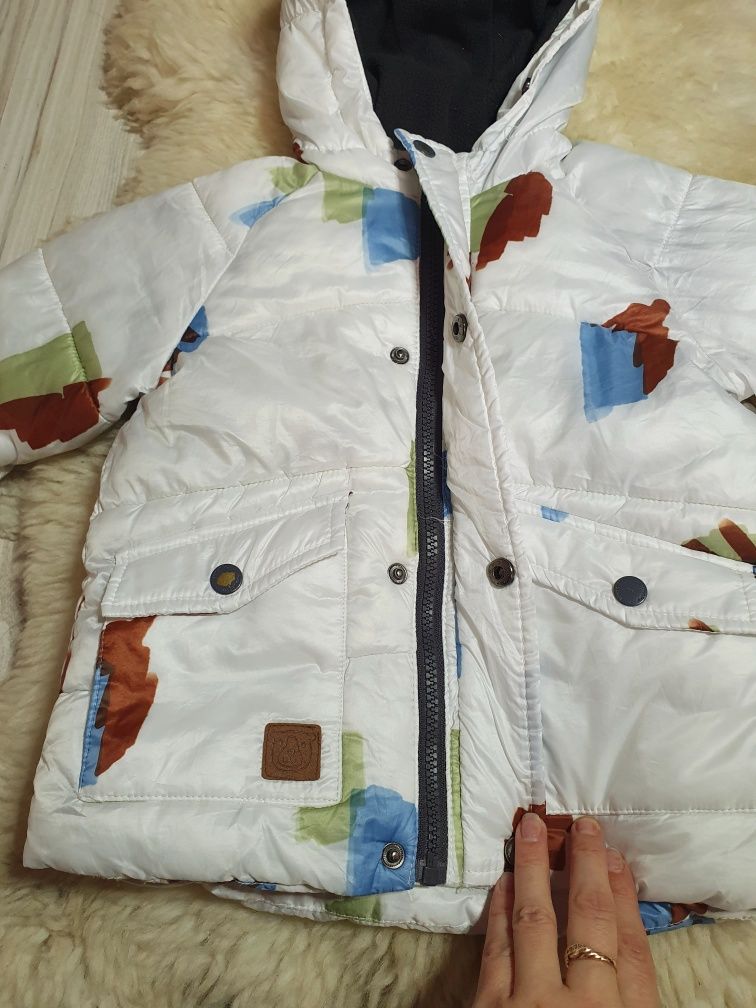 Kurtka zimowa dla chlopca na 86 cm Reserwed Stan bardzo dobry