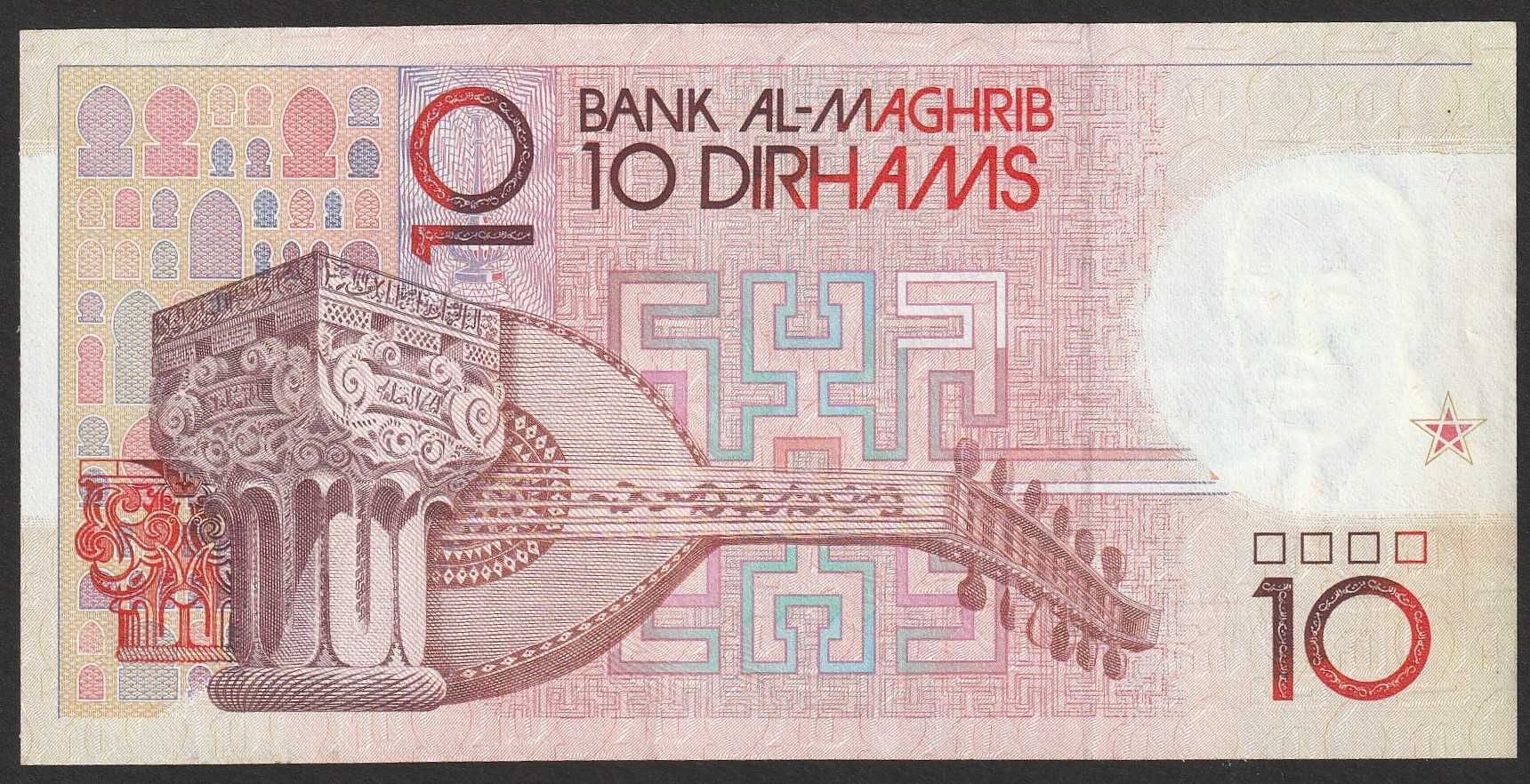 Maroko 10 dirham	1987