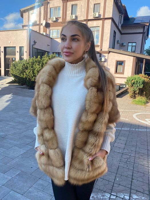 Роскошная шуба соболь Vinicio Pajaro соболиная шуба Италия