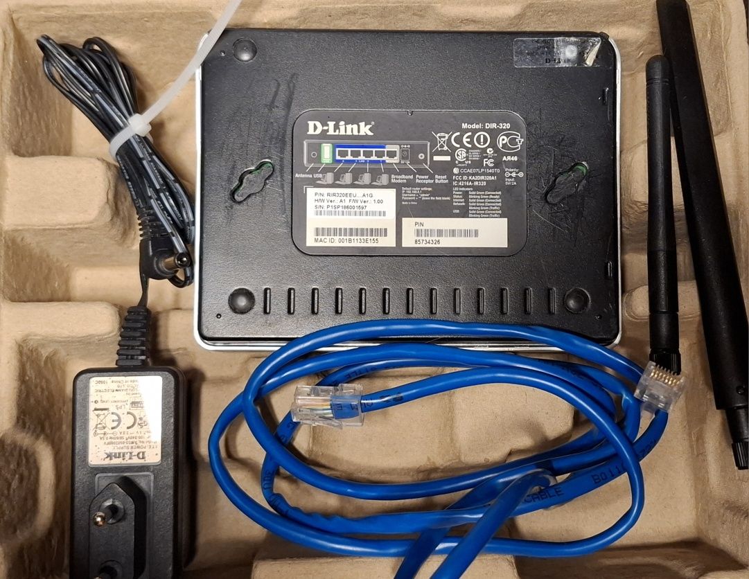 Маршрутизатор D-Link DIR-320 HW Ver. 1.0