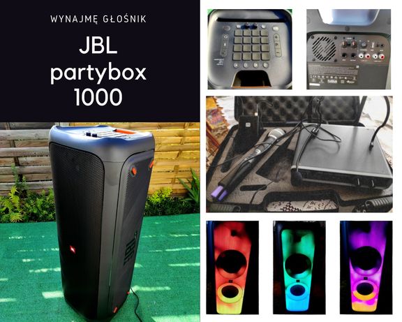 Wynajmę Głośnik JBL Partybox 1000