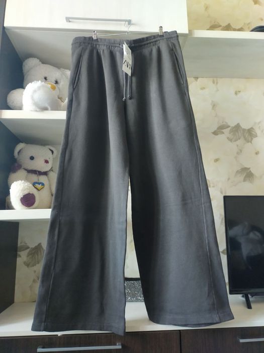 Утеплені широкі штани XL 50 розмір Zara