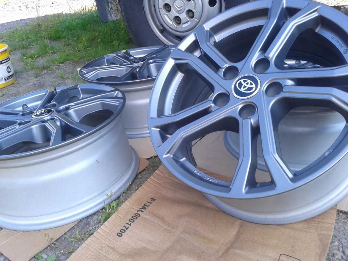 oryginalne felgi nowe r17 szare camry rav-4 ch-r lexus 5x114,3 sedici