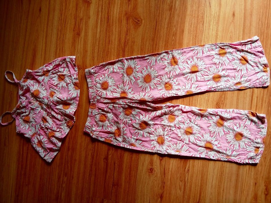 Letni komplet z wiskozy h&m 128