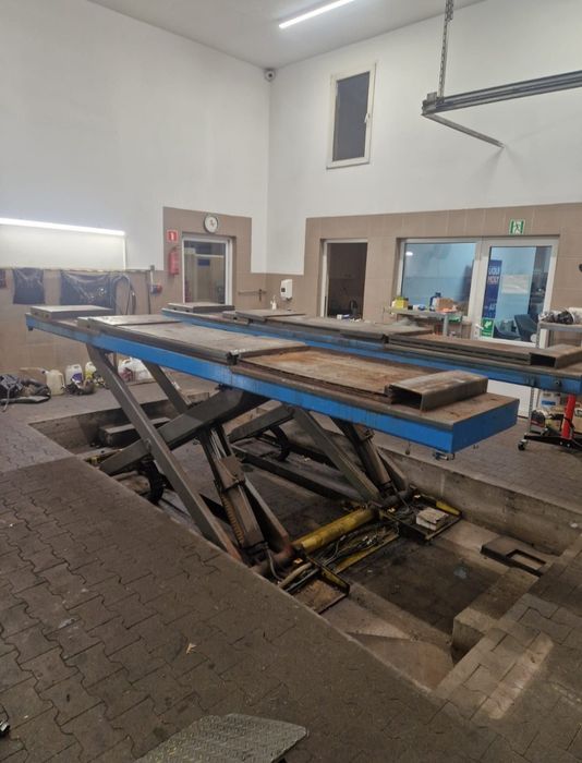 Podnośnik nożycowy diagnostyczny do geometrii Maha Duo 4200 kg