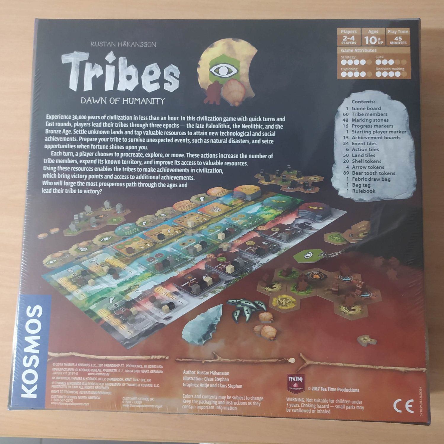 Tribes gra w języku angielskim nowa oryginalna