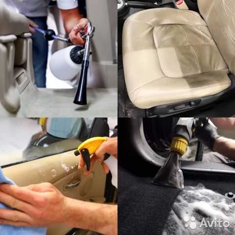 Химчистка авто ,  частичная химчистка авто