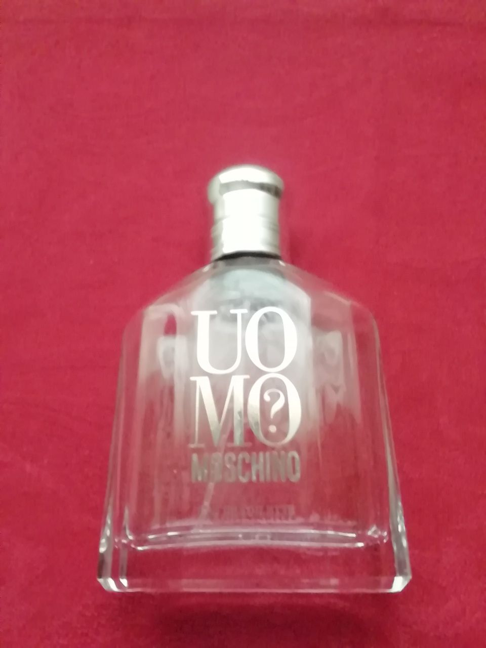 Frasco perfume Moschino, vazio