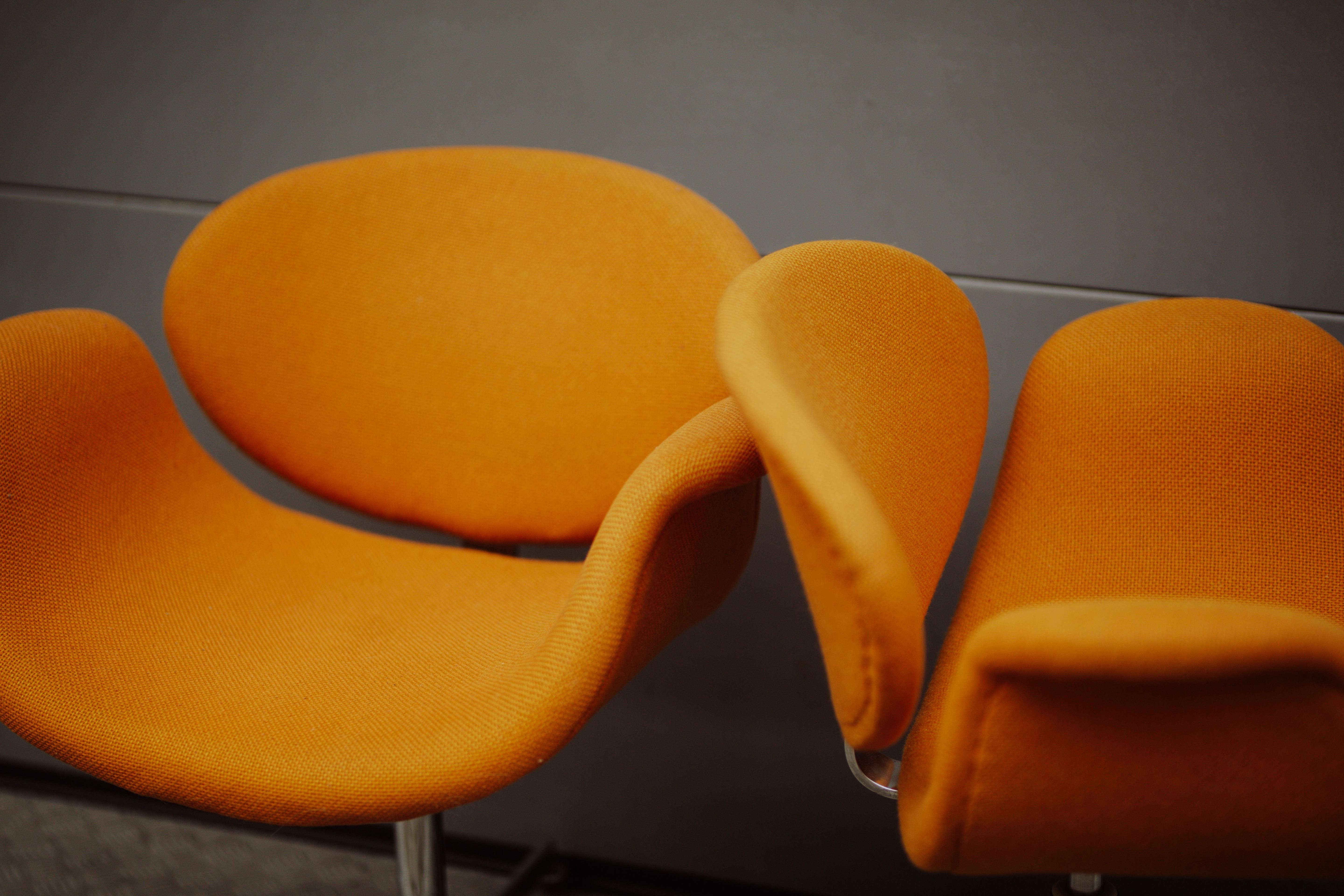 Dwa fotele 'Tulip chair' Pierre Paulin, l. 60 XX w. (Artifort)