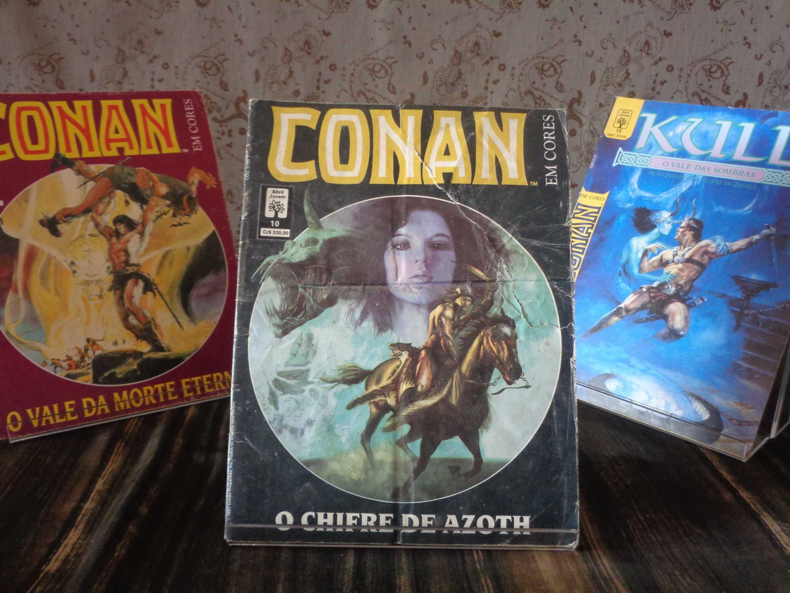 Pack "Espada Selvagem de Conan Em Cores". Abril. Portes Inclusos.