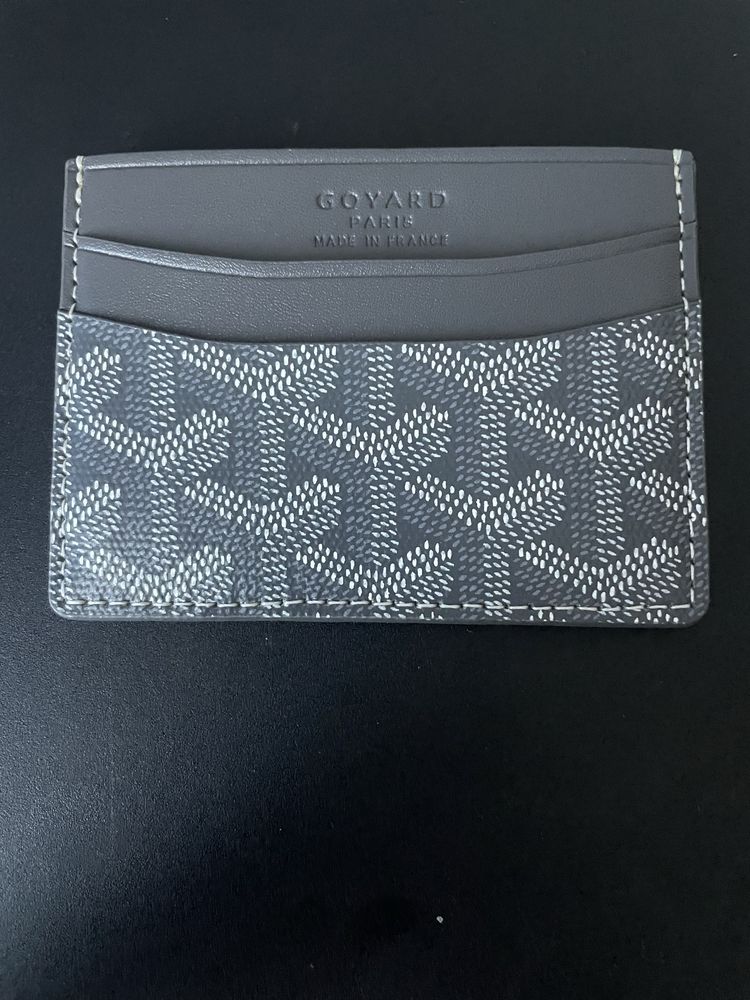 Carteira Goyard cinzenta