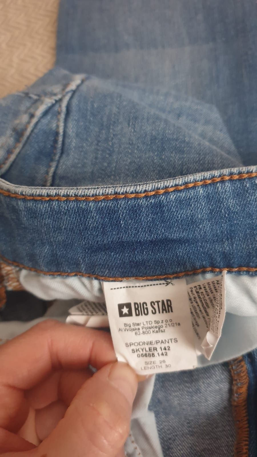 Big Star spodnie Jeans