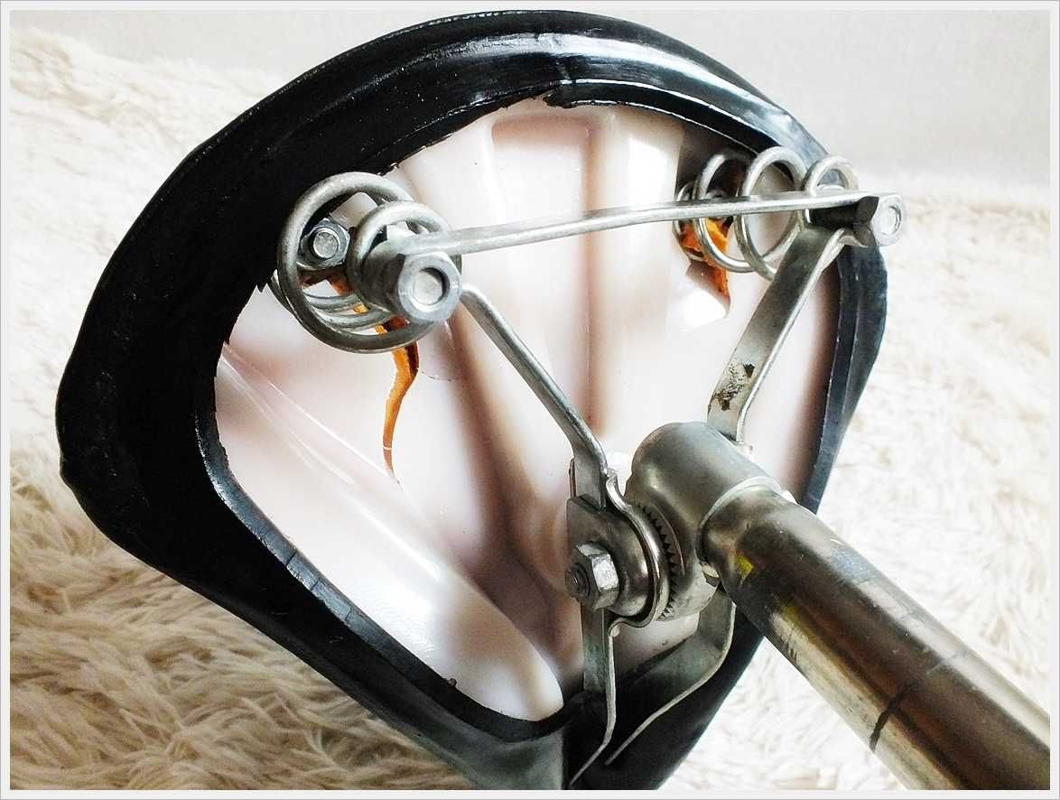 Kettler Oryginalne Duże siodełko rowerowe na sprężynach