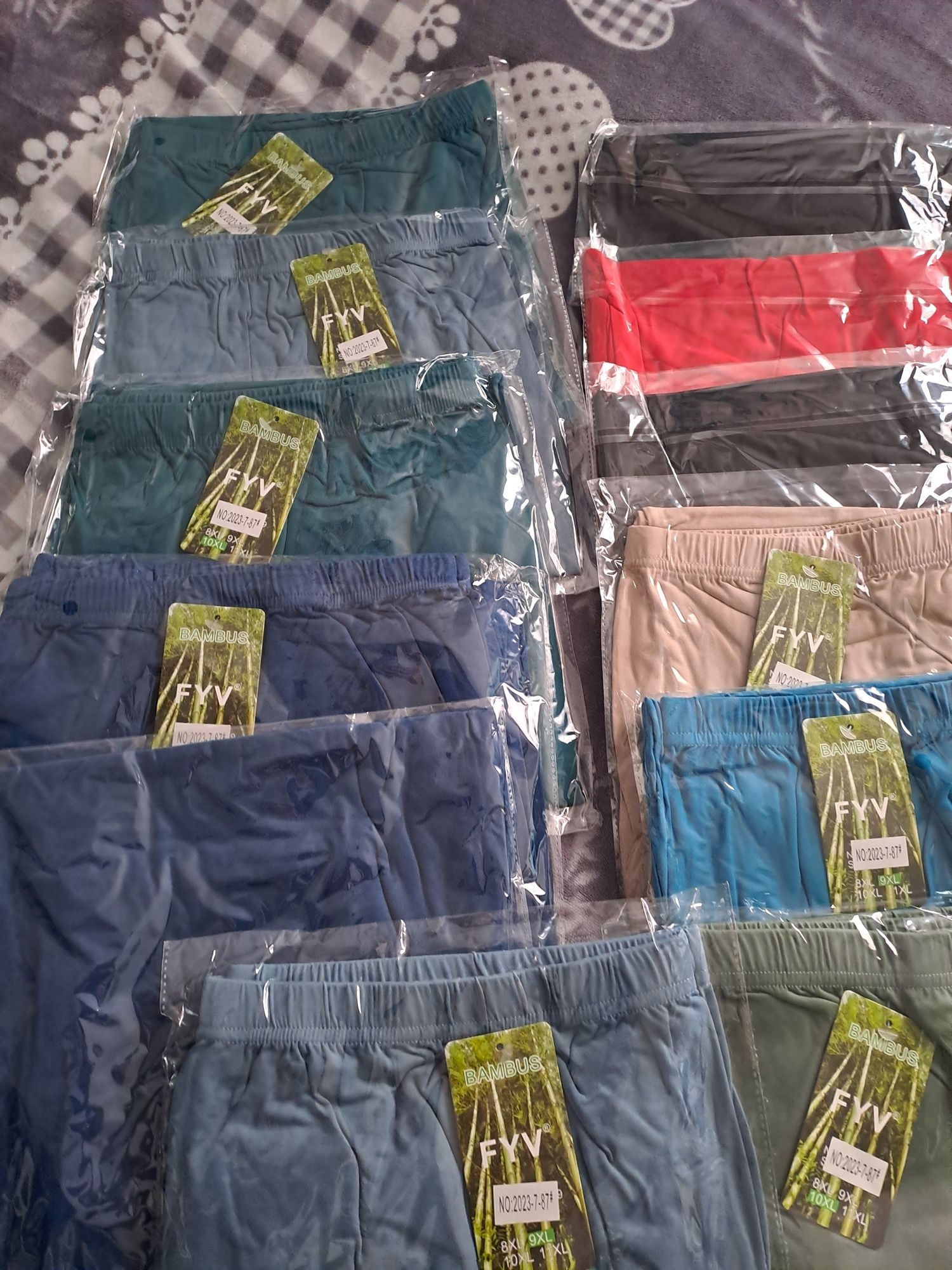Nowe leginsy rybaczki getry 8,9,10  XL duże bawełnianeWygodneKolory!
