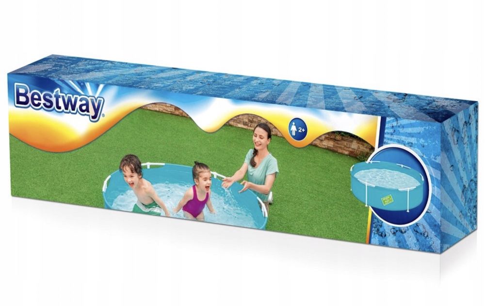 Basen stelażowy okrągły Bestway  152 x 152 x 38 cm 580 l dla dzieci