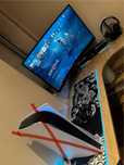 Setup Monitor + Mesa + acessórios