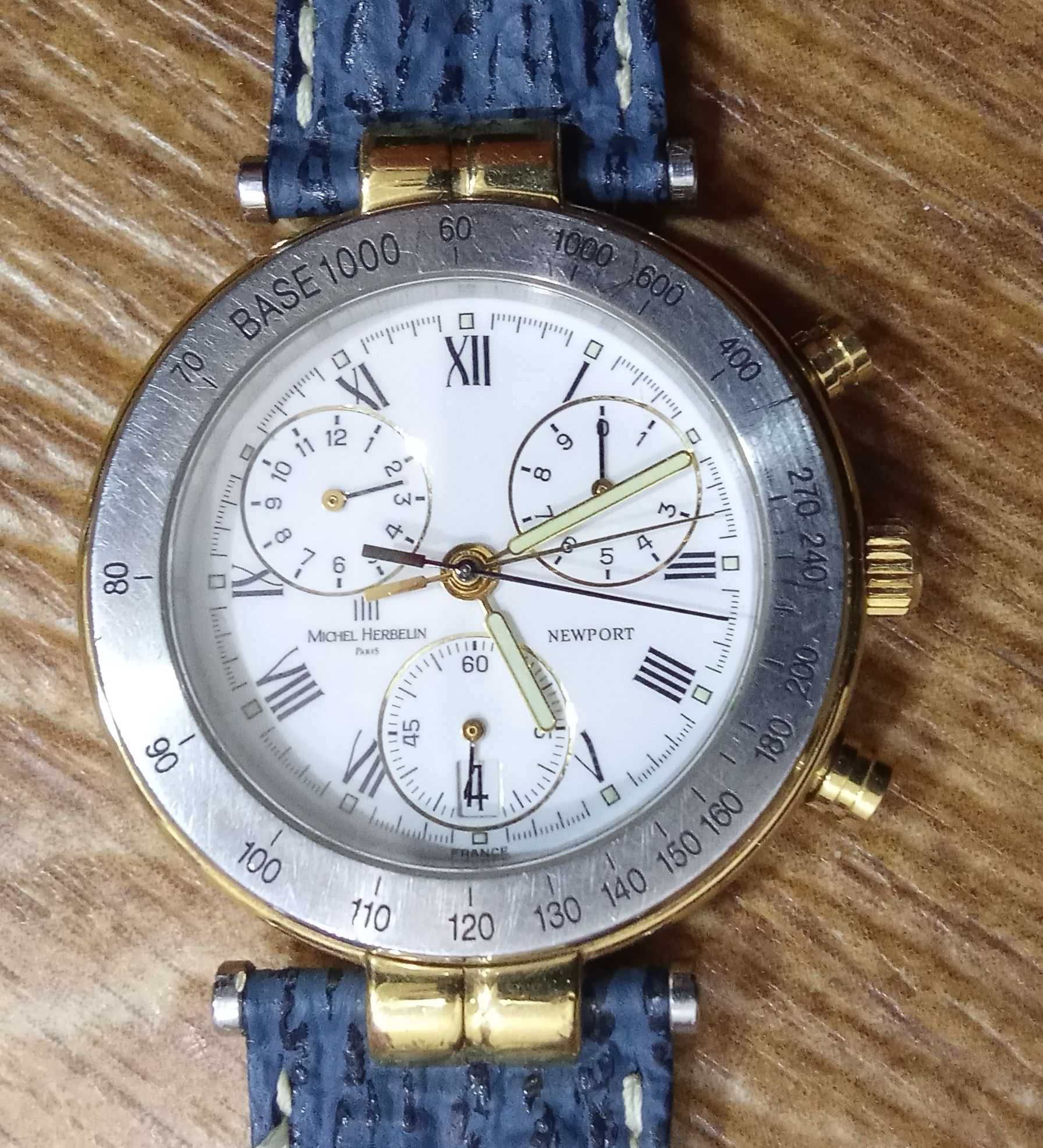 Michel herbeli наручные часы с хронографом.