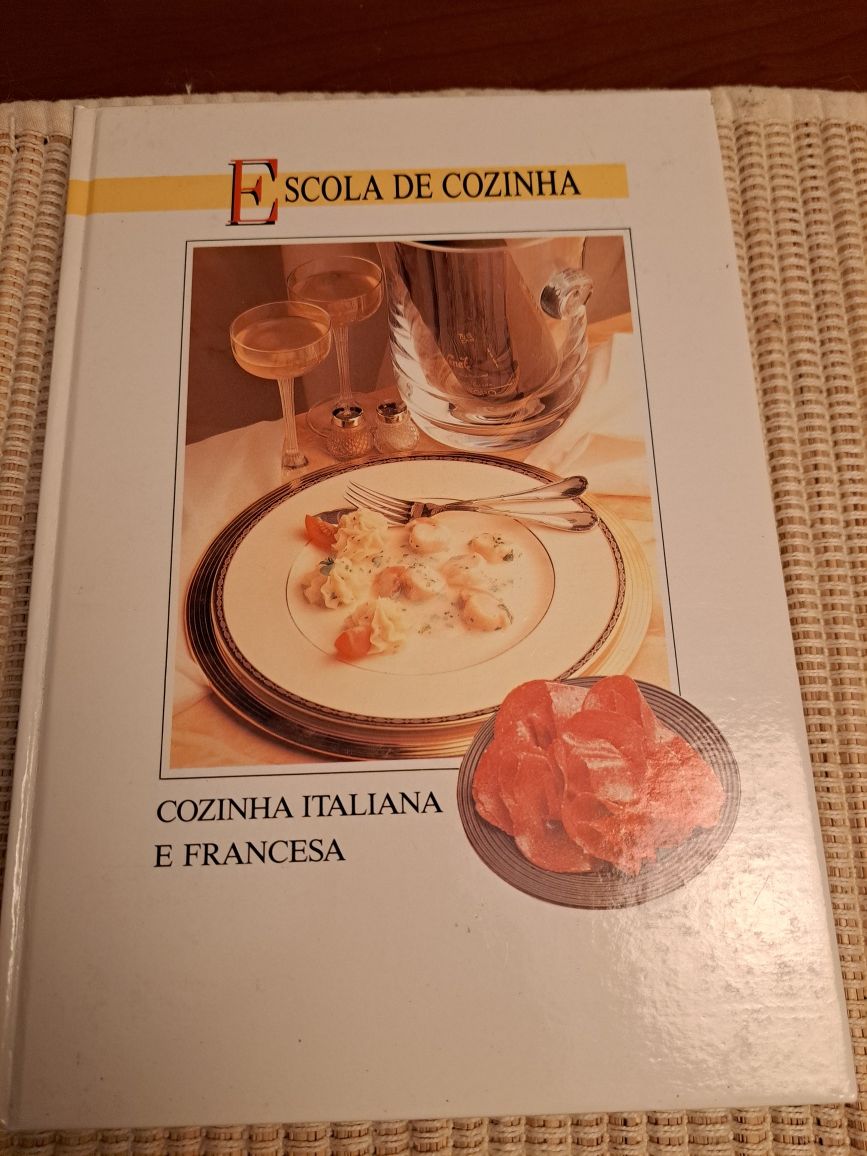 Livros da colecção Escola de Cozinha