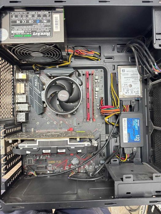 Продам ПК  Ryzen 1600 | GTX1050TI | 16GB RAM | SSD 120GB | HDD 1 TB