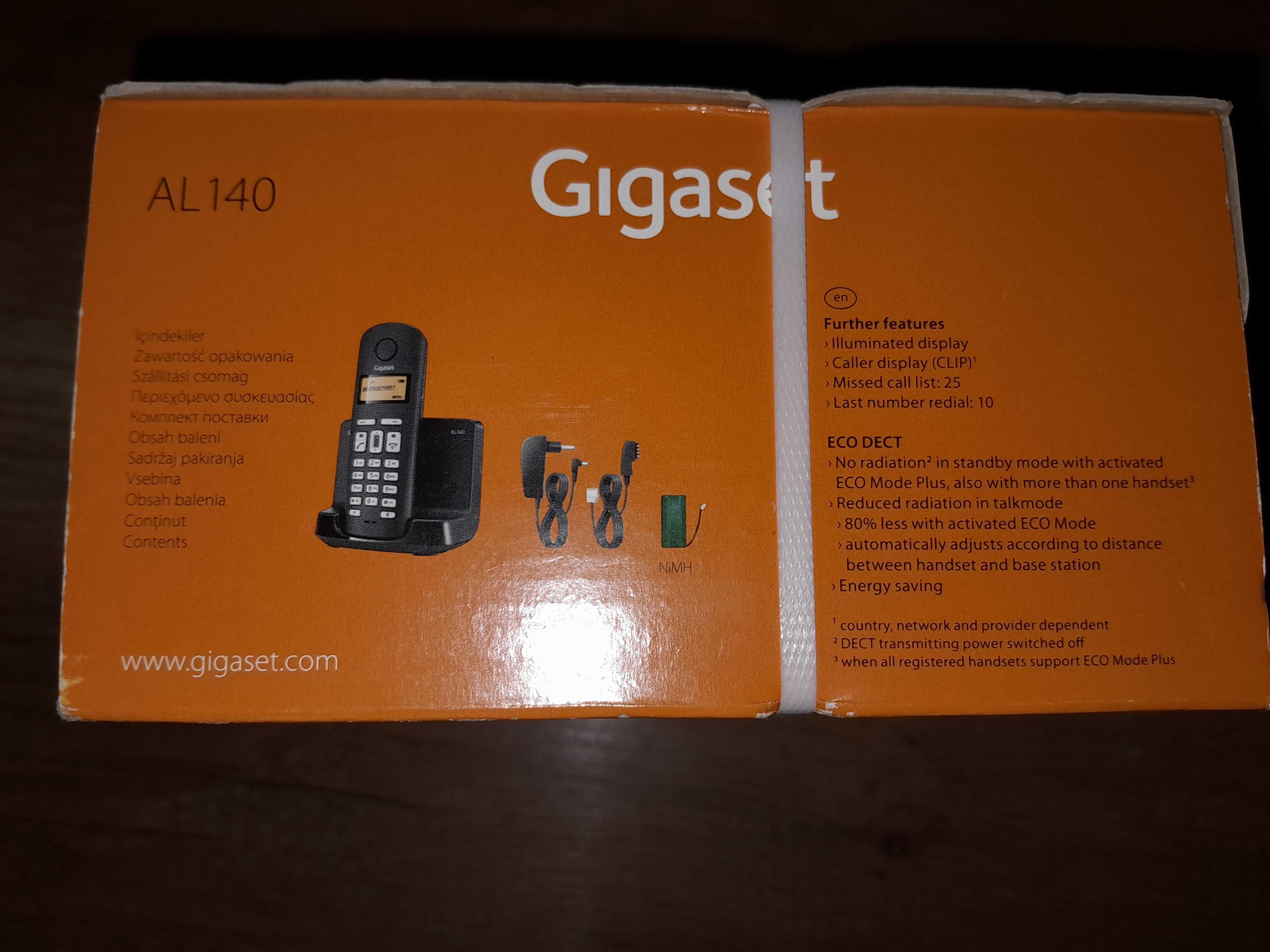 Telefon Siemens Gigaset AL140 bezprzewodowy nowy zapakowany fabrycznie