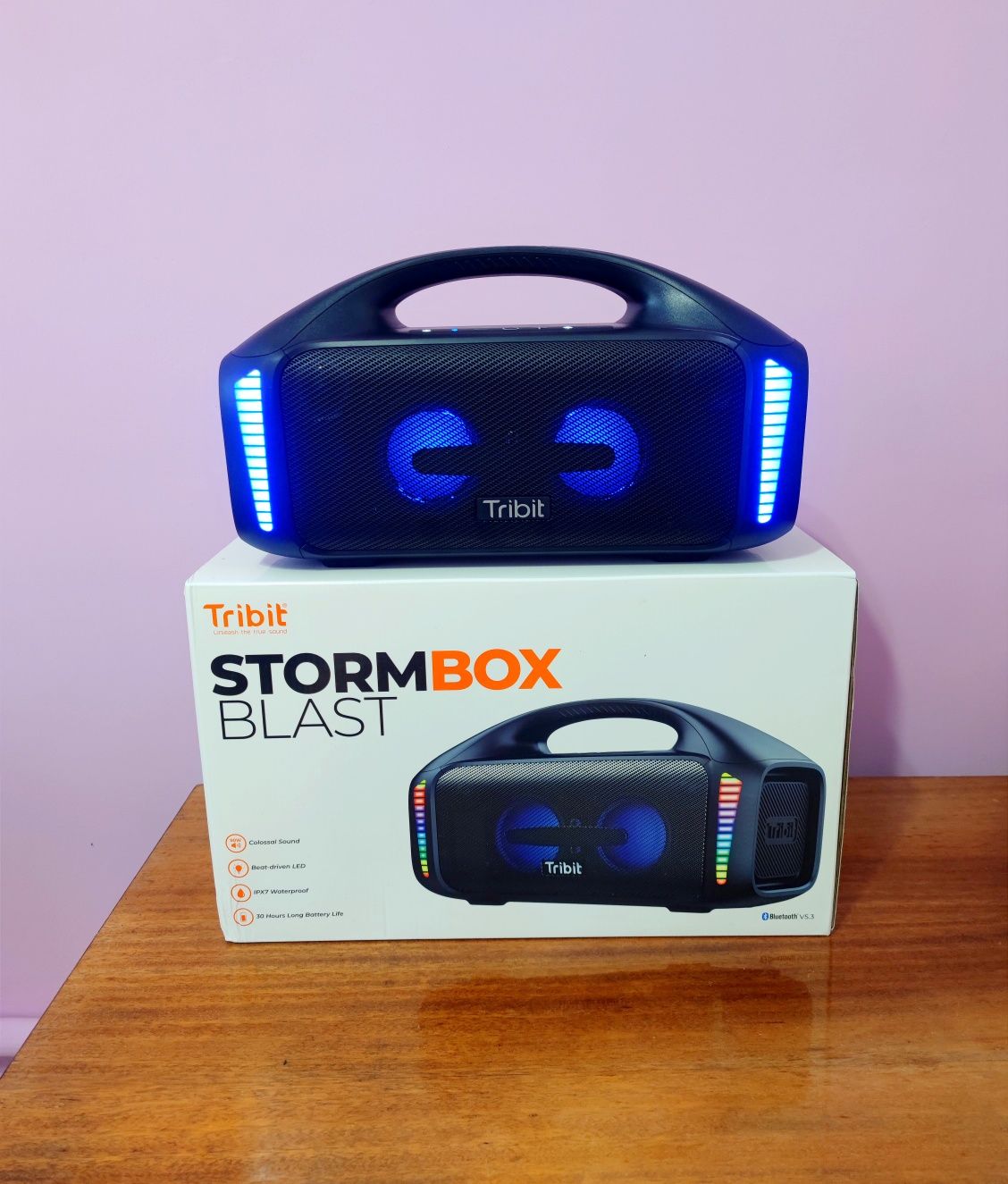 Tribit StormBox Blast Bluetooth Speaker 90W (USA) нові колонки
