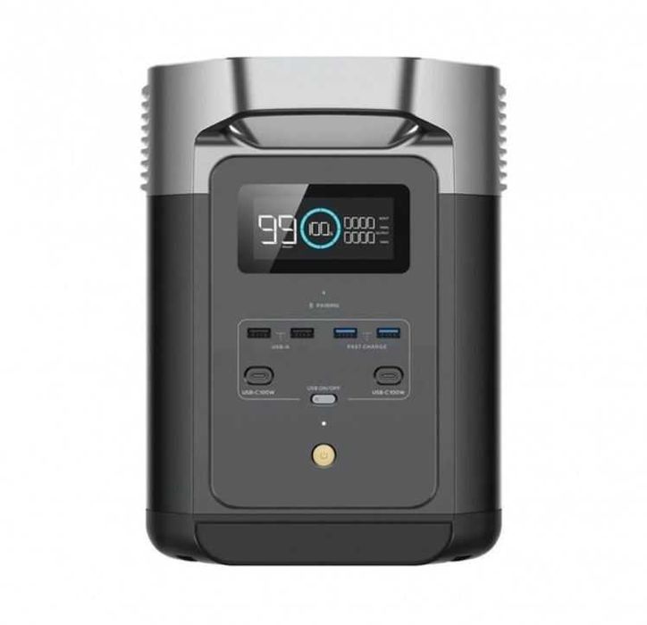 Портативна ел. станція Ecoflow Delta 2, 2Max (1.8-3.6kWt)  РОЗСТРОЧКА!