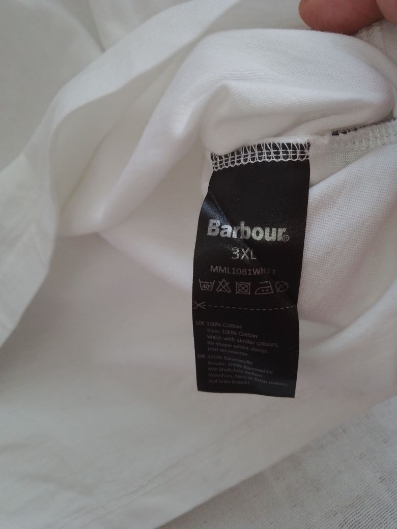 Koszulka polo męska 3 XL biała cotton