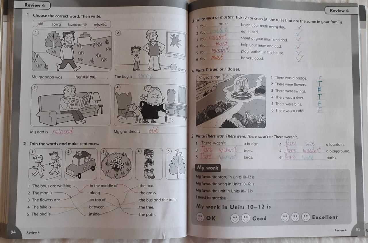 Family and Friends 3 workbook