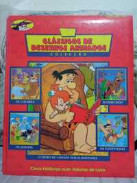Livro de contos clássicos desenhos animados