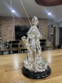 Статуя рыбака серебро ArtBe