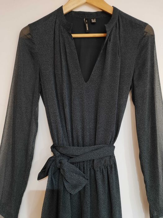 Vestido semi transparente, Mango collection