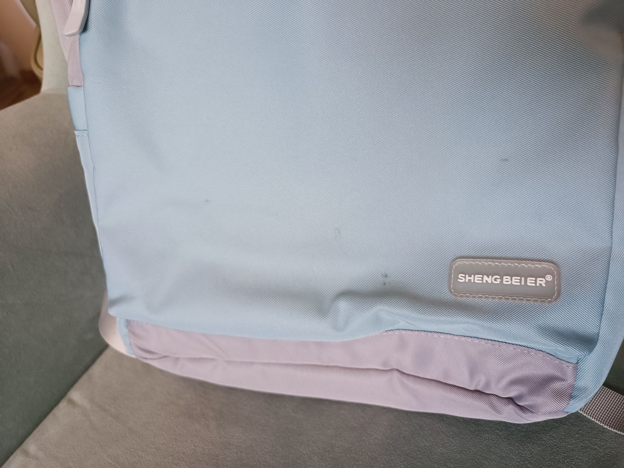 Plecak torba Sheng Beier szaro błękitny