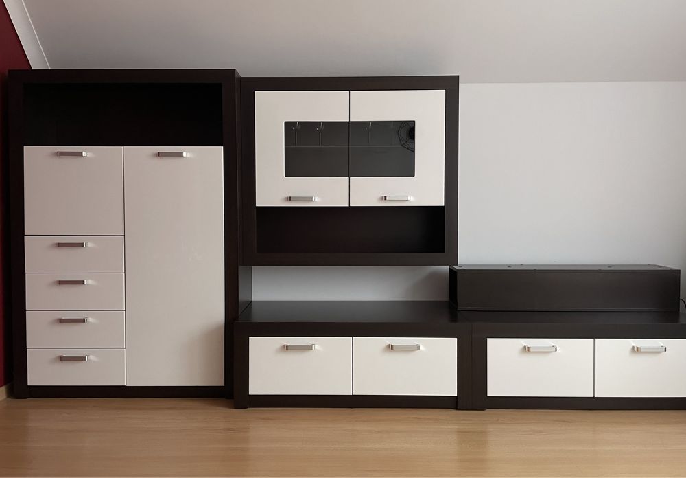 Zestaw mebli Black Red White