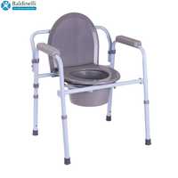 Складаний стілець-туалет зі сталі