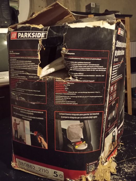 Pistola de pintura Parkside